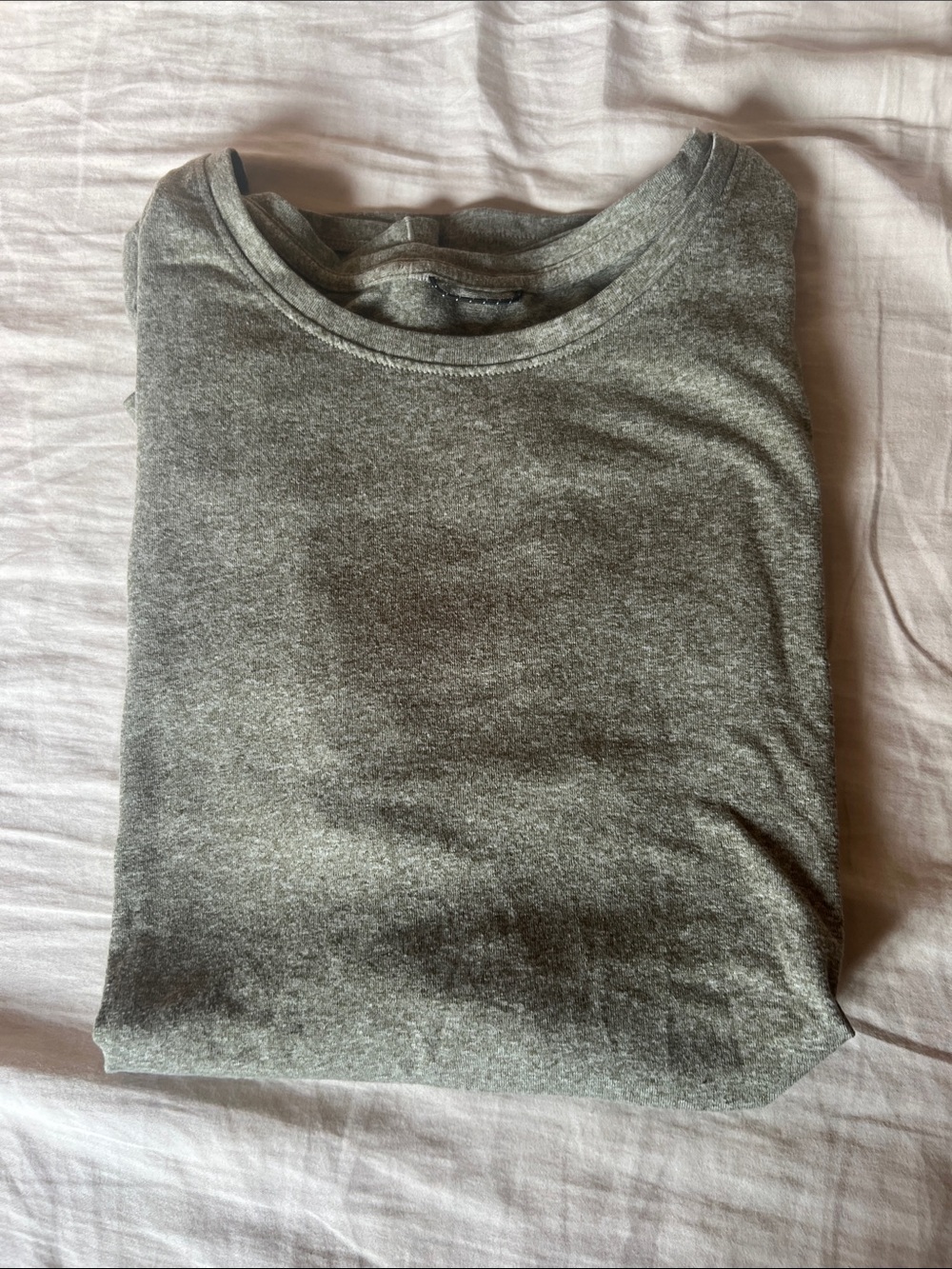 REI women’s t-shirt – sage green.